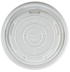 12/16oz COMPOSTABLE SOUP CONTAINER LID