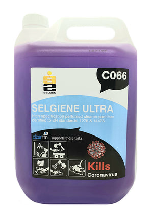 SELGIENE ULTRA PERFUMED SANITISER - MRSA VIRICIDAL