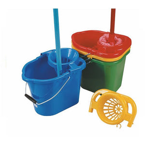 MOP BUCKET WITH ROSE