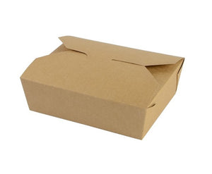 COMPOSTABLE KRAFT FOOD CONTAINER No5
