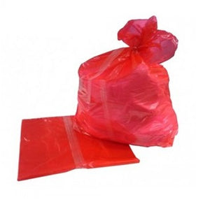 RED SOLUABLE LAUNDRY BAG